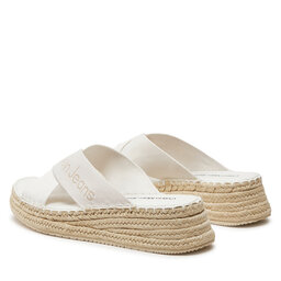 

Еспадрильї Calvin Klein Jeans Sporty Wedge Rope Sandal Mr YW0YW01364 Off White 0K4, Білий
