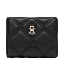 Tommy Hilfiger Geldbörse Tommy Hilfiger Th Feminine Bifold AW0AW18701 Schwarz