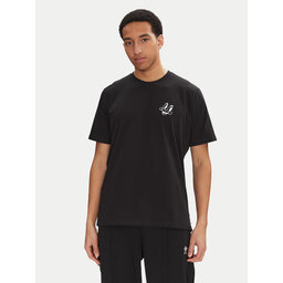 adidas adidas Marškinėliai Made by Nelson JN7030 Juoda Loose Fit