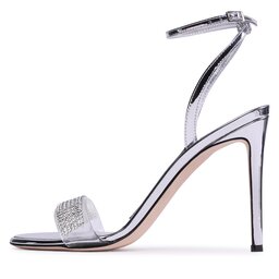 

Босоніжки Giuseppe Zanotti E300010 Transparent 001, Срібний