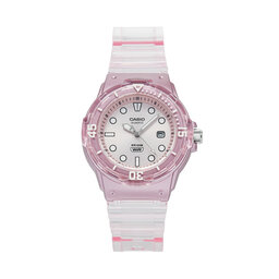 Casio Laikrodis Casio Lady Translucent LRW-200HS-4EVEF Rožinė