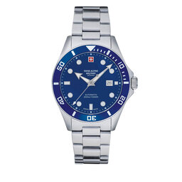 Swiss Alpine Military Zegarek Swiss Alpine Military 7095.2135 Silver/Blue