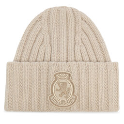 Tommy Hilfiger Gorro Tommy Hilfiger Th Crest Fluffy AW0AW18210 Écru