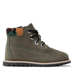 

Черевики Timberland Pokey Pine TB0A2H59A581 Dk Green Nubuck/W Camo, Зелений