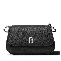 Tommy Hilfiger Kabelka Tommy Hilfiger Th Emblem Flap Crossover AW0AW14502 BDS