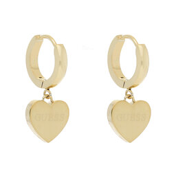 

Сережки Guess Huggie Me JUBE03 136JW YG, Позолота жовтого кольору