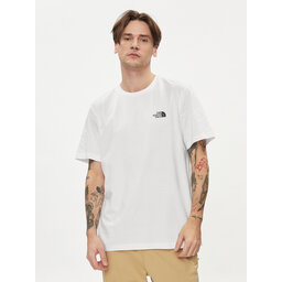 The North Face The North Face T-Shirt Simple Dome NF0A87NG Λευκό Regular Fit