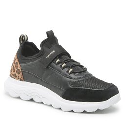 Geox Sneakers Geox J Spherica G. A J26GYA 05415 C9BT6 D Black/Whisky
