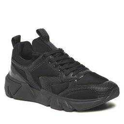 Calvin Klein Сникърси Calvin Klein Low Top Lace Up Neo Mix HM0HM00865 Triple Black 0GJ