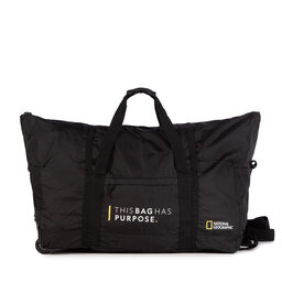 National Geographic Torba National Geographic Packable Wheeled Duffel Large N10444.06 Black