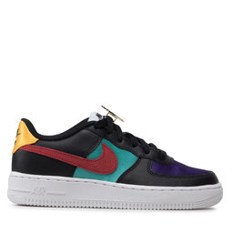

Взуття Nike Air Force 1 Lv8 Emb (Gs) DN4178 001 Black/Gym Red/Washed Teal, Чорний