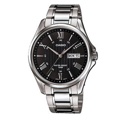 Casio Ceas Casio MTP-1384D-1AVEF Silver/Silver