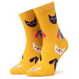 Dots Socks Ankelstrumpor unisex Dots Socks DTS-SX-403-Y Gul