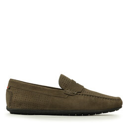 

Мокасини Hugo Dandy 50469796 10241860 01 Open Brown 243, Зелений