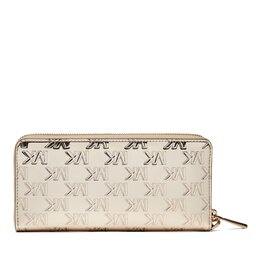 

Великий жіночий гаманець MICHAEL Michael Kors Large Logo Embossed 34H3GJ6T9U Pale Gold, Золотий