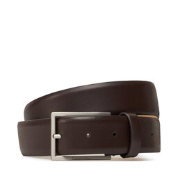 Calvin Klein Pánsky opasok Calvin Klein Adj Minimal Formal 35Mm K50K512833 Hnedá