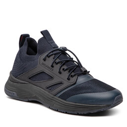 Tommy Hilfiger Sneakersy Tommy Hilfiger Modern Prep Sneaker Knit FM0FM04233 Desert Sky DW5