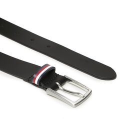 

Дитячий пояс Tommy Hilfiger Leather Belt AU0AU01677 BDS, Чорний