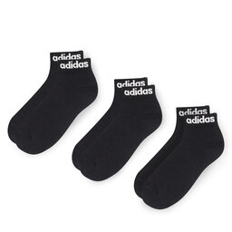 adidas Zestaw 3 par niskich skarpet unisex adidas IC1303 3-PACK Czarny