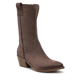 R.Polański Stiefeletten R.Polański 1420 Brązowy Nubuk