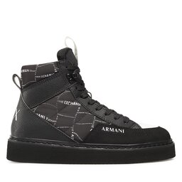 

Снікерcи Armani Exchange XUZ043 XV640 S277 Black/Op.White, Чорний