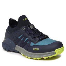 CMP Botas de trekking CMP Hosnian Low Shoe 3Q22567 B.Blue/Verde Fluo 22NL
