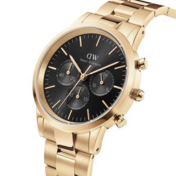 

Годинник Daniel Wellington Iconic Chronograph DW00100641 Gold/Gold, Золотий