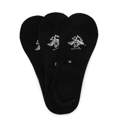 Beverly Hills Polo Club Stopalice Beverly Hills Polo Club AS_BHPC_008_S_SS2025_(3pack) Crna