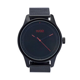 HUGO Ρολόι Hugo Move 530044 Μαύρο