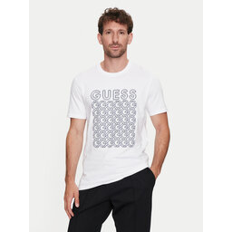 Guess Guess Camiseta M4YI29 J1314 Blanco Slim Fit
