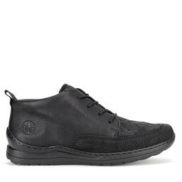 Rieker Schnürschuhe Rieker 48922-00 Schwarz