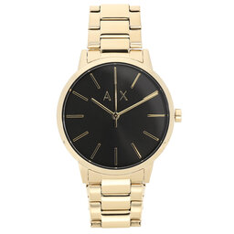 Armani Exchange Набір годинник і браслет Armani Exchange Cayde Gift Set AX7119 Gold/Gold
