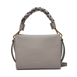 Coccinelle Borsetta Coccinelle M50 Boheme Grana Double E1 M50 58 01 01 Light Grey/Noir 442