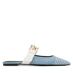 

Шльопанці Tommy Hilfiger Th Pointy Feminine Mule Logo FW0FW07129 Denim 0G1, Голубий