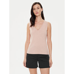 Sisley Sisley Топ 3I1XLH00S Рожевий Regular Fit