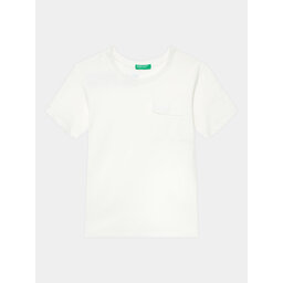 United Colors Of Benetton United Colors Of Benetton Póló 3096G1097 Fehér Regular Fit