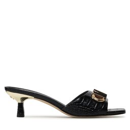 

Шльопанці MICHAEL Michael Kors Amal Kitten Sandal 40S3AMMA1E Black, Чорний
