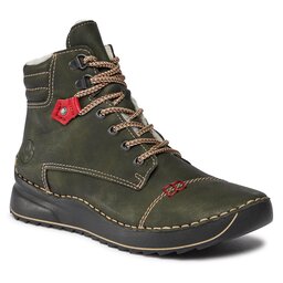 Rieker Botine Rieker 51545-54 Forest / Flamme 54