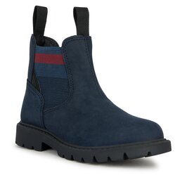 Geox Čižmy Geox J Shaylax Boy J16FAA 045NH C0735 S Navy/Red