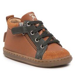 Shoo Pom Snörskor Shoo Pom Bouba Bi Zip N4BDBC0402 Camel/Pin