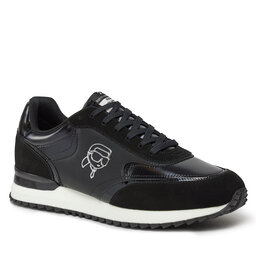 KARL LAGERFELD Tenisice KARL LAGERFELD KL52931N Black Lthr/Textile 400