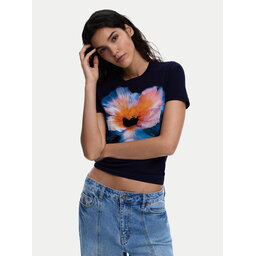 Desigual Desigual Футболка Estocolmo 26SWTK03 Cиній Regular Fit