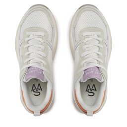 

Снікерcи Stuart Weitzman Trainer SH318 Light Beige Multi, Écru