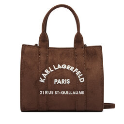 KARL LAGERFELD Handtasche KARL LAGERFELD B4W30374 Dunkelbraun