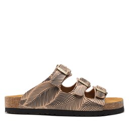 

Шльопанці Dr. Brinkmann 700241-08 Beige/Flor, Бежевий