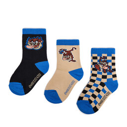 Looney Tunes Lange Socken Looney Tunes CEO-ACCCS-AW25-227WBLT(3-PACK) Beige