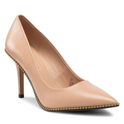 Coach Lodičky Coach Waverly Leather Pump G3935 Beechwood