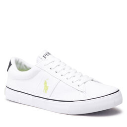 Polo Ralph Lauren Zapatillas de tenis Polo Ralph Lauren Sayer RF104092 White Recycled Canvas/Navy/Citron w/ Citron PP