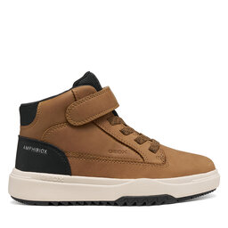 Geox Schnürschuhe Geox J Bunshee Boy B Abx J16FMA 0ME33 C0013 M Braun