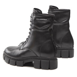 

Ботильйони KARL LAGERFELD KL43250 Black Lthr, Чорний